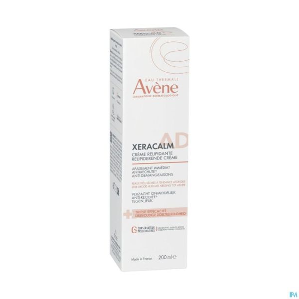 Avene Xeracalm Ad Crème Relipidante 200ml Nf