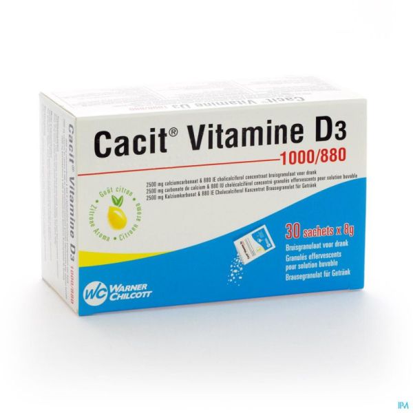 Cacit Vit D3 1000/880 30 Sachets