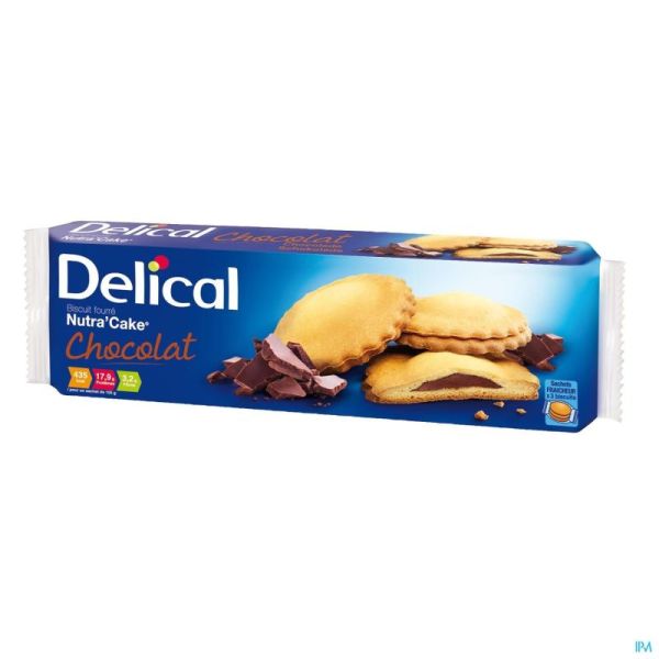 Delical Nutra Cake Chocolat Sachets 3x(3x35g)