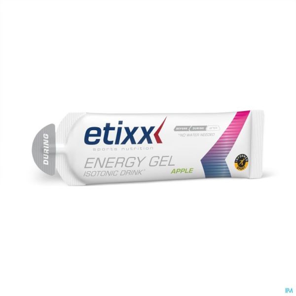 Etixx Isotonic Drink Energy Gel Apple 12x60ml