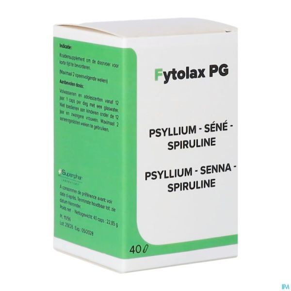 Fytolax Pharmagenerix Gélules 40