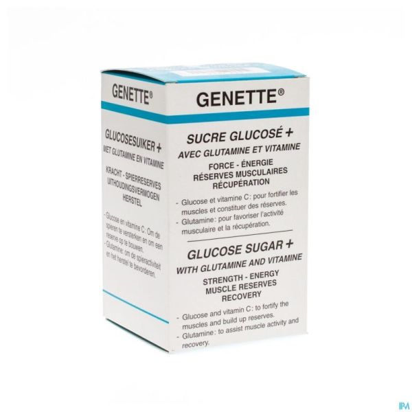 Genette Glucose Suiker + Glutamine + Vit.pdr 380g