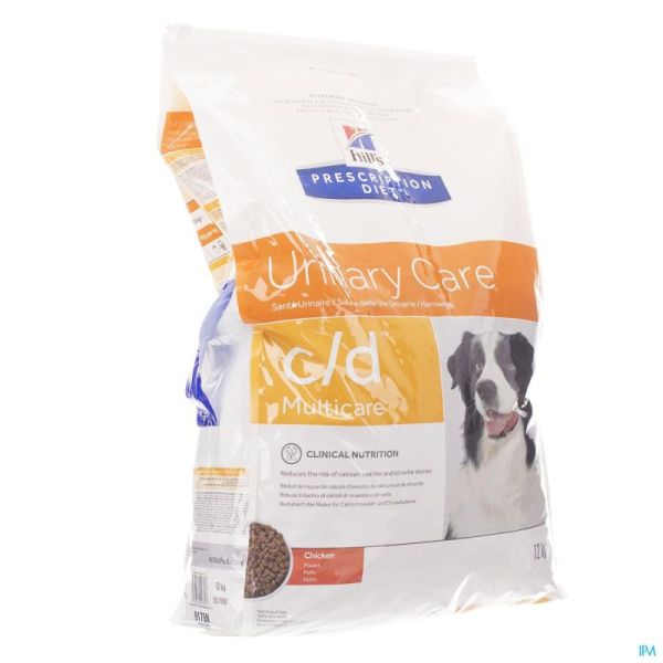 Hills Prescription Diet CD Urinary Chien Croquettes 12kg