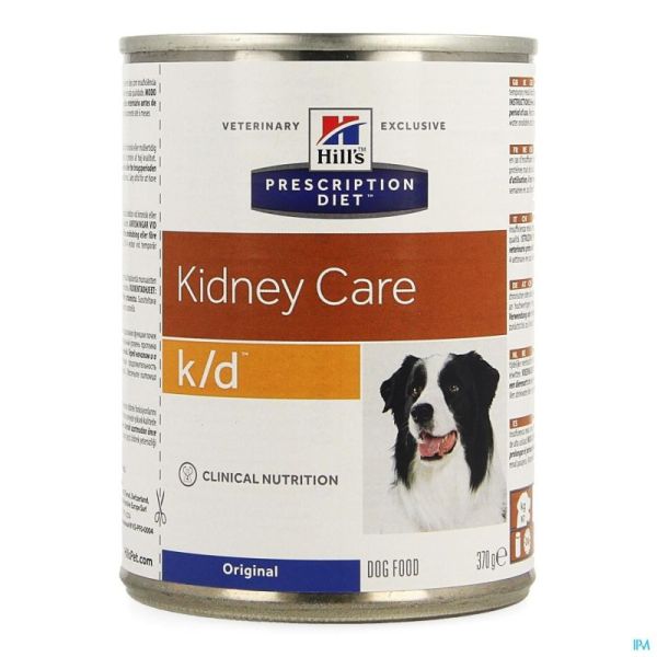 Hills Prescription Diet KD Chien Pâtée 370gr