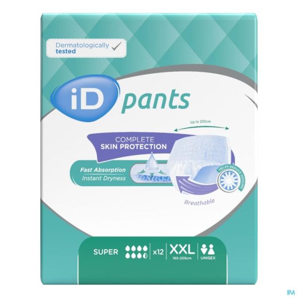 Id Pants Bariatric Xxl 12