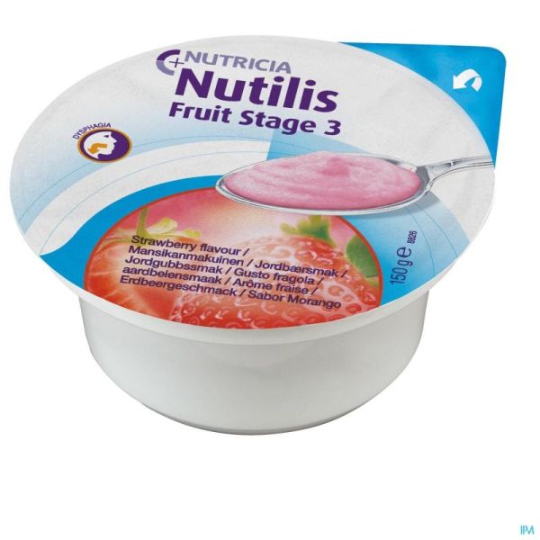 Nutilis Fruit Fraise 3x150 G