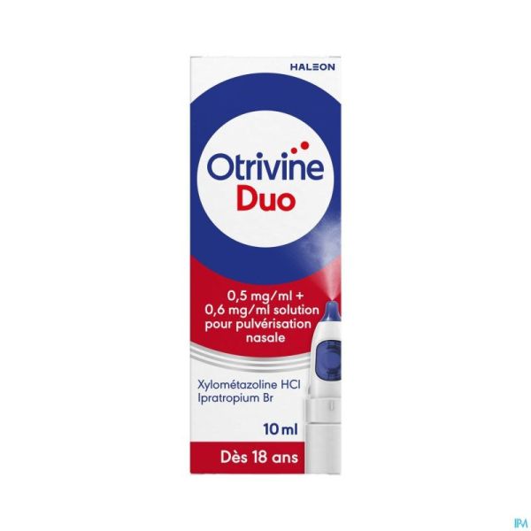 Otrivine Duo 0,5mg/ml+0,6mg/ml Spray 10ml