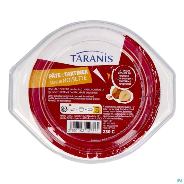 Taranis Pate Tartiner Noisette 230g 