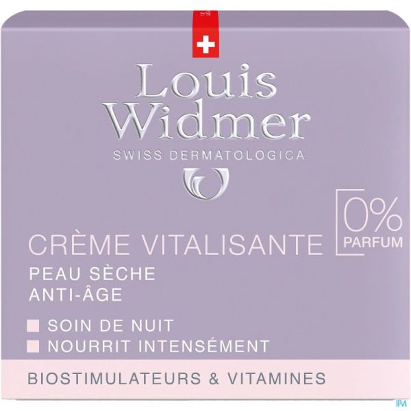 Widmer Crème Vitalisante Sans Parfum 50ml