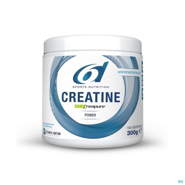 6d Sixd Creatine Creapure Poudre 300g