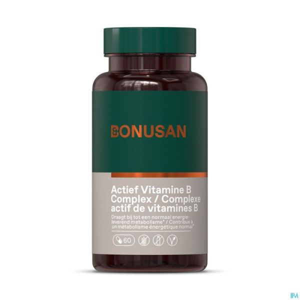 Actief Vitamine B Complex Caps 60 Bonusan