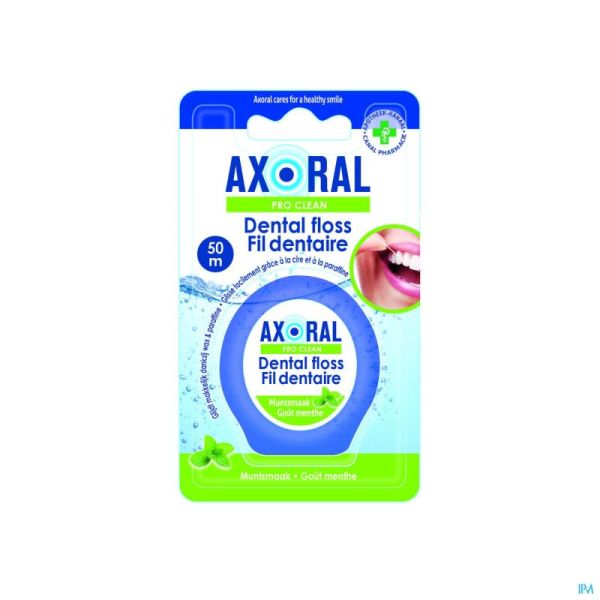 Axoral Pro-clean Floss Mint Waxed 50m