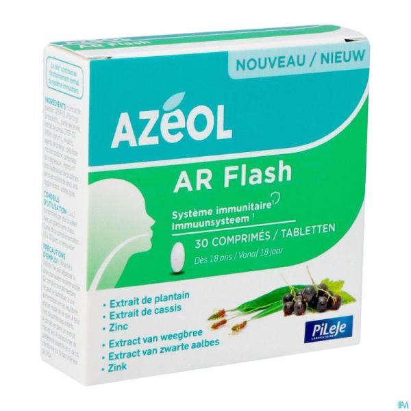 Azeol Ar Flash Comprimés 30