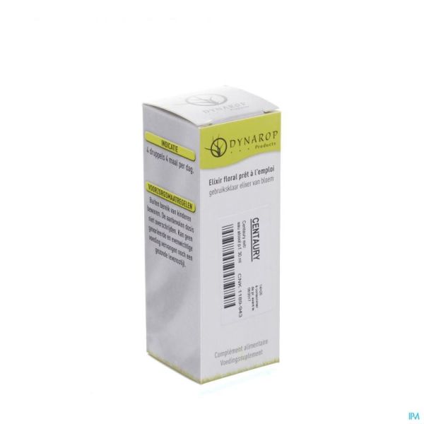 Bach Flower Centaury 30ml Dynar
