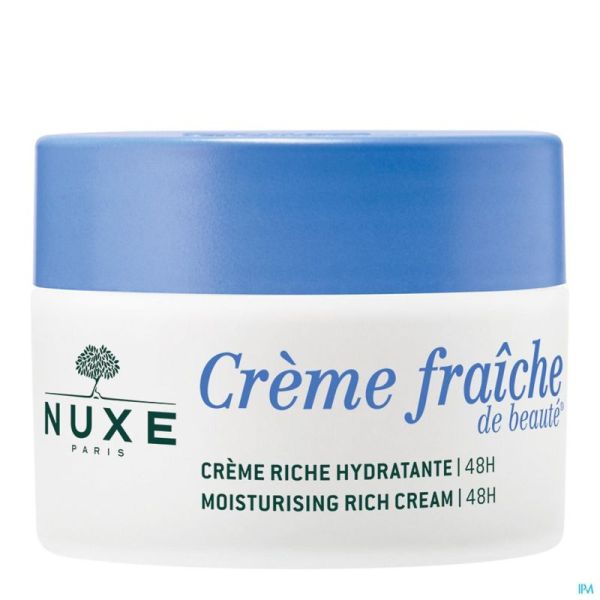 Crème Fraîche riche peau sèche 48h 50ml Prix Permanent