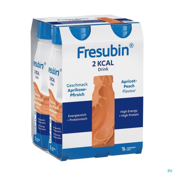 Fresubin 2kcal Drink Abricot-Pêche 4x200 Ml