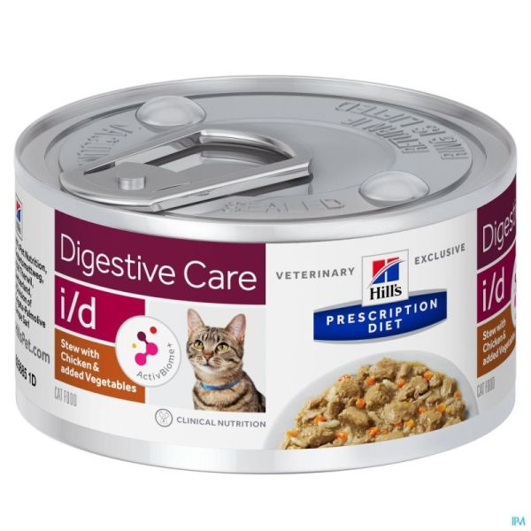 Hills Prescrip. Diet Feline I/d Chick.veg.stew82g