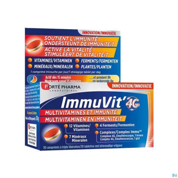 Immuvit 4G 30 Comprimés