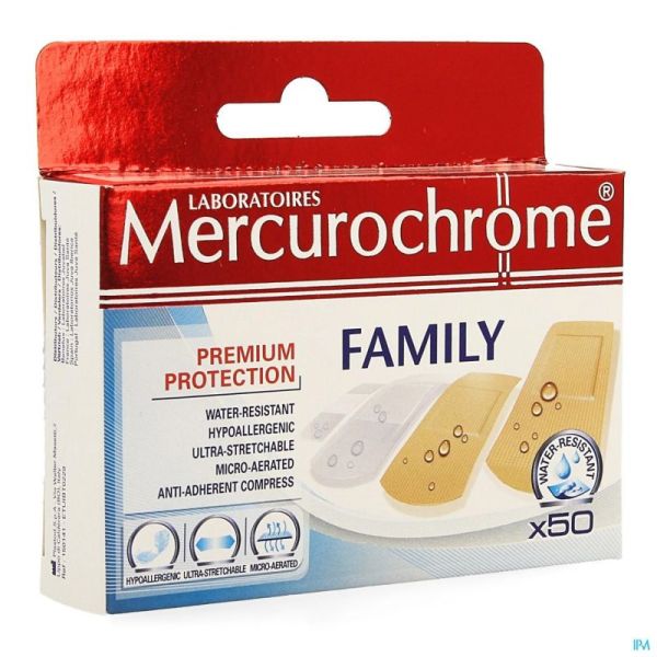 Mercurochrome Pansement Family 50