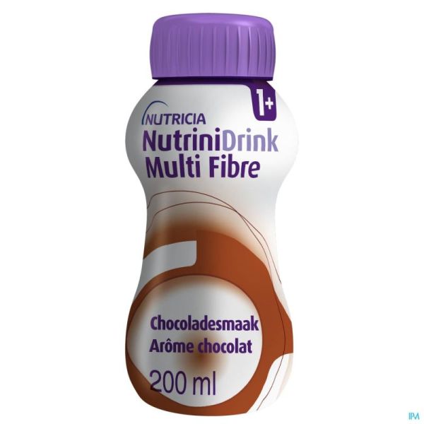 Nutrinidrink Multi Fibre Chocolat 200 Ml