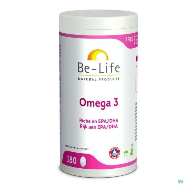 Omega 3 500mg 180 Gélules.