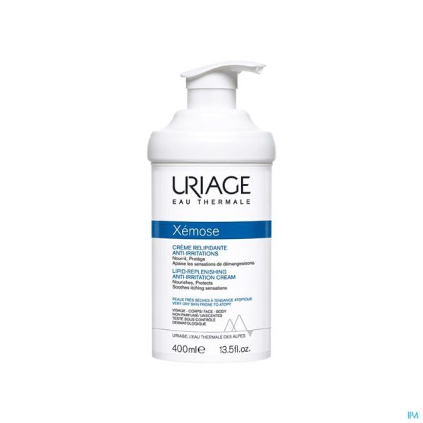 Uriage Xemose Crème Relipidante Emolliente 400 Ml