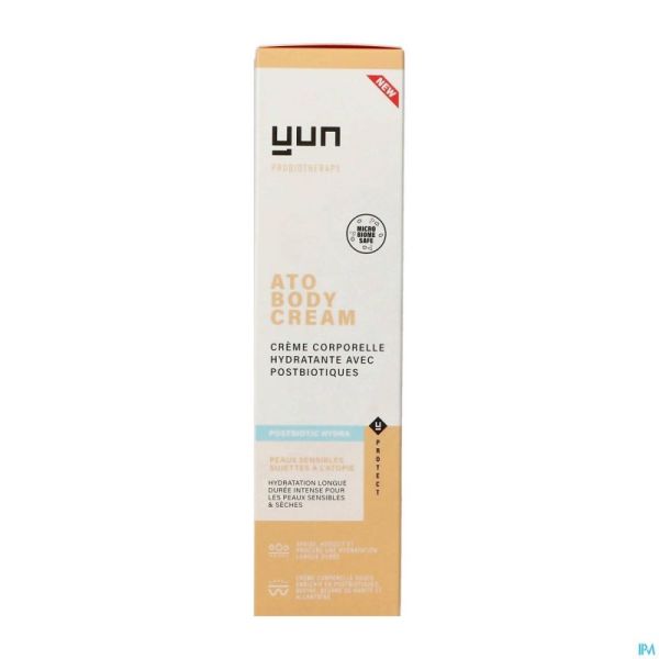Yun Ato Postbiotic Hydra Crème Corps Sans Parfum 200ml