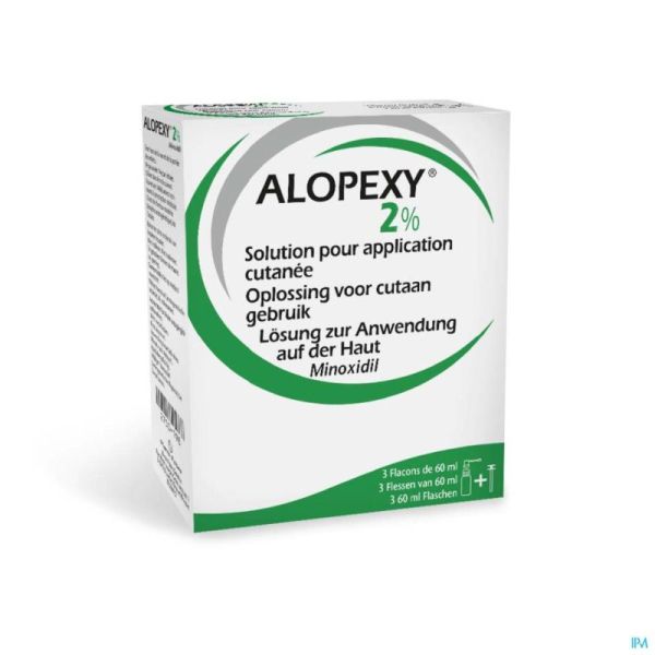 Alopexy 2 % 3X60 ML