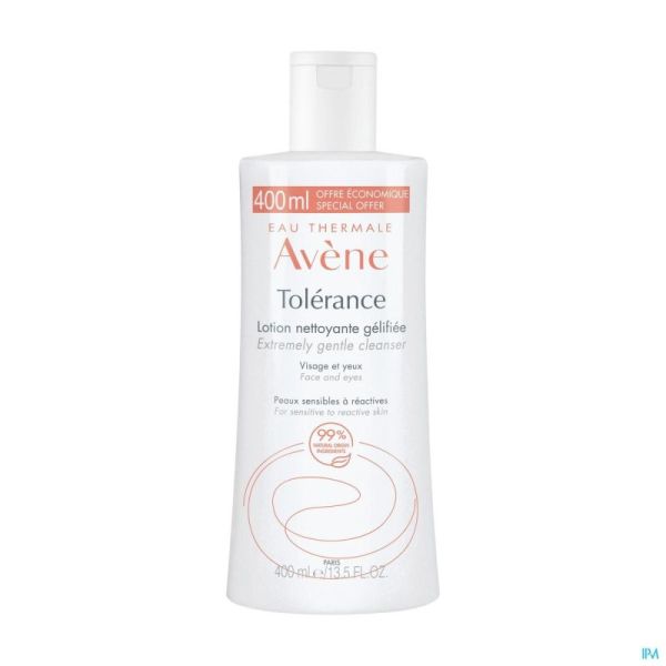 Avène Tolerance Lotion Nettoyante Gélifiée 400ml