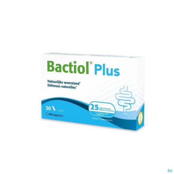 Bactiol Plus 30 Gélules Metagenics