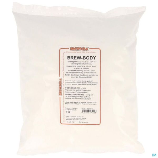 Brew Body Malto Dextrine Poudre 1kg 0550517