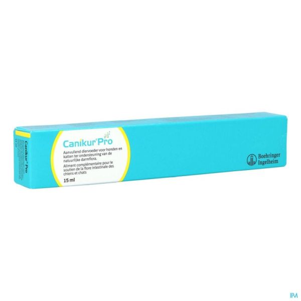 Canikur Pro Chien Seringue Vétérinaire 1x15 Ml