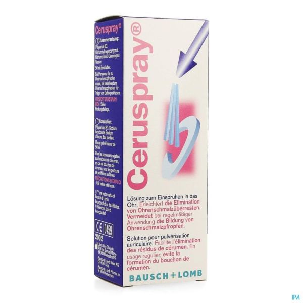 Ceruspray Spray Auriculaire 50 Ml