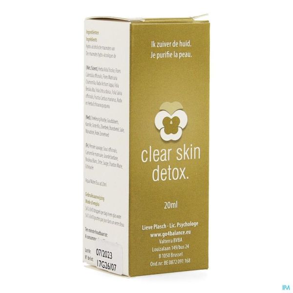 Clear Skin Gouttes Flacon 20ml