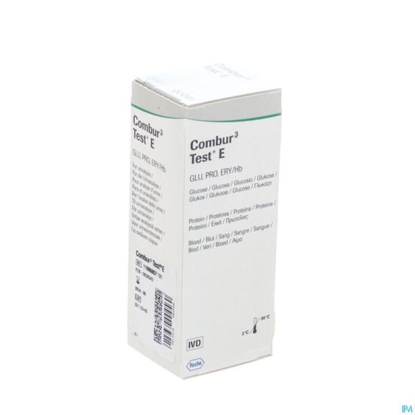 Combur 3 Test E Strips 50 11896857191