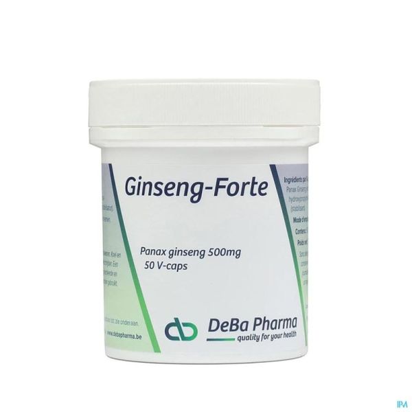 Ginseng Forte Deba 50 Comprimés 500 Mg