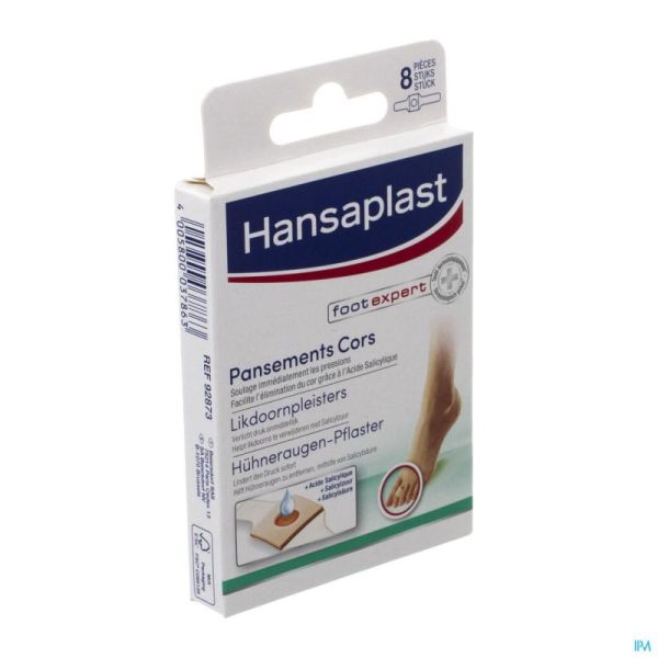 Hansaplast Pansements Cors 8 Pièces