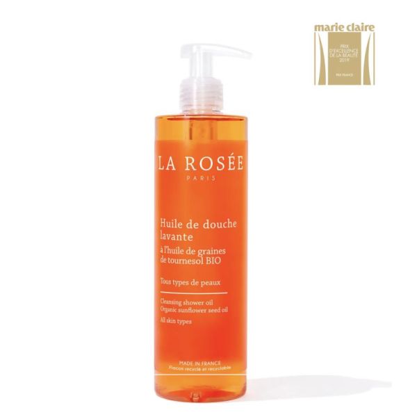 La Rosée Huile de Douche Flacon Pompe 400ml