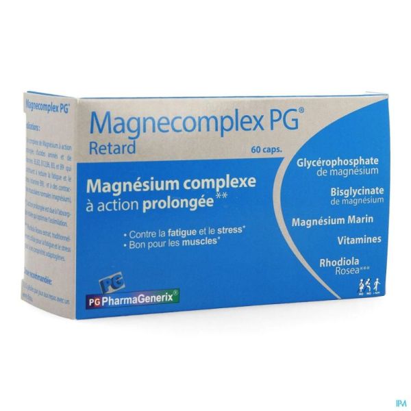 Magnecomplex Pg Retard Pharmagenerix Gélules 60