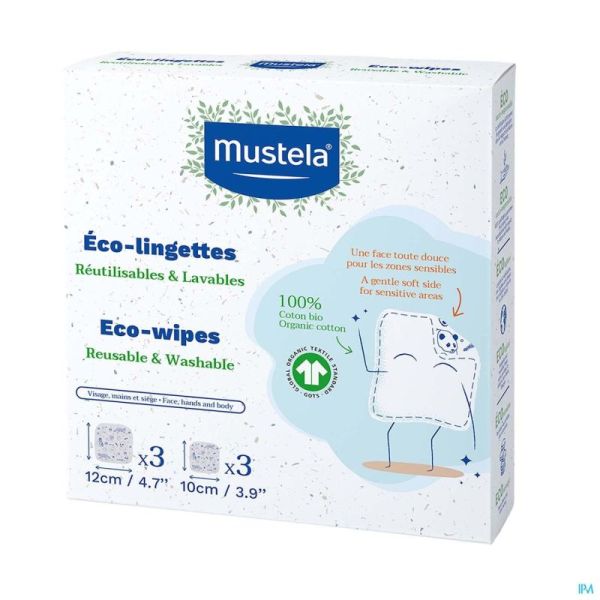 Mustela Ch Mes Eco Lingettes 6