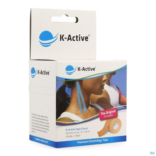 Naqi K Active Tape neutre 5,0cmx5m