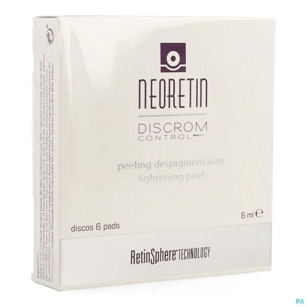 Neoretin Discrom Control Lightening Peel Pads 6