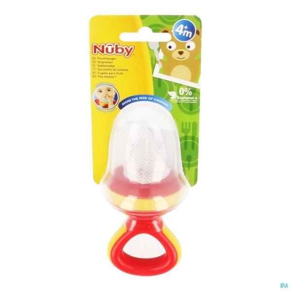 Nuby Grignoteur Fruits Biscuit 1 Pièce