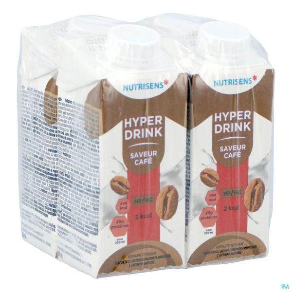 Nutrisens Hyperdrink Hp/hc 2kcal Cafe 4x