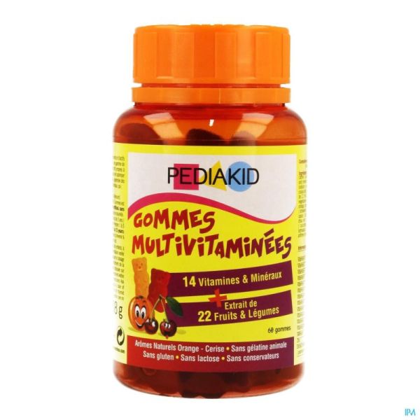 Pediakid Multivitamines Gummies 60 Pièces