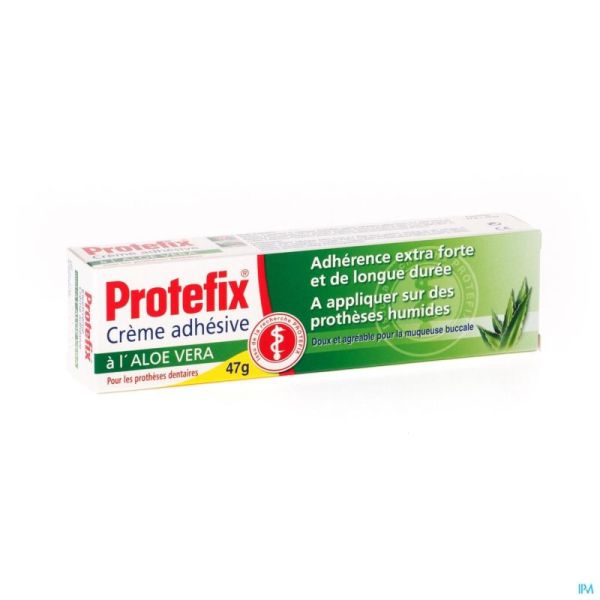 Protefix Crème Adhésive Aloe Vera 40 Ml