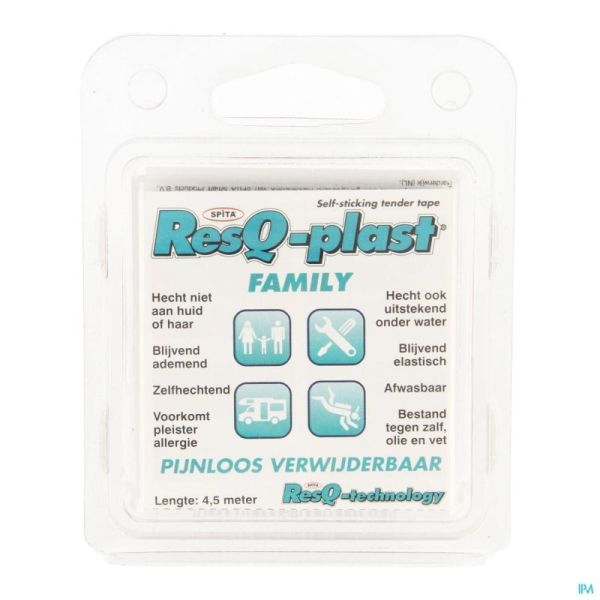Resq-plast Family 4,5mx25mm Rouge 1