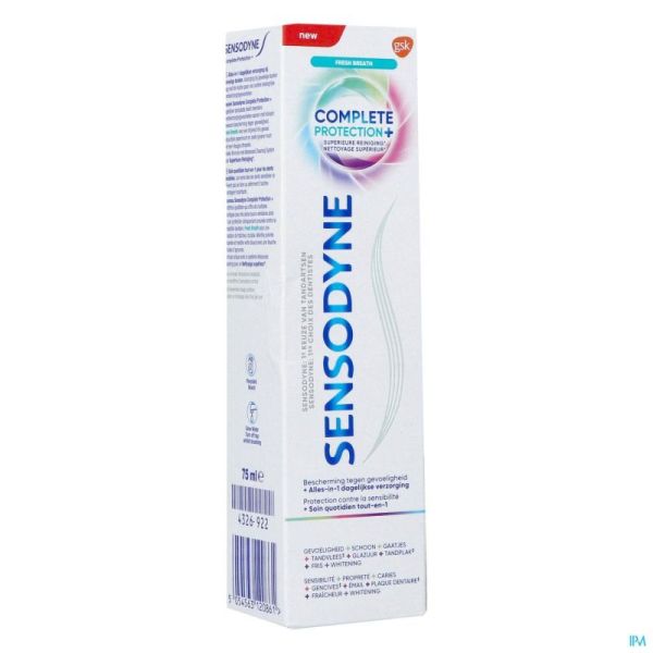 Sensodyne Dentifrice.compl.prot.extra Fresh Tube 75ml 