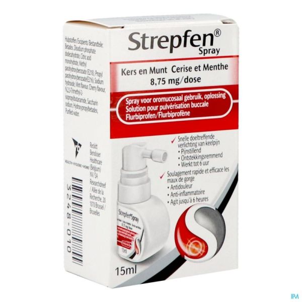 Strepfen Spray 8,75 Mg