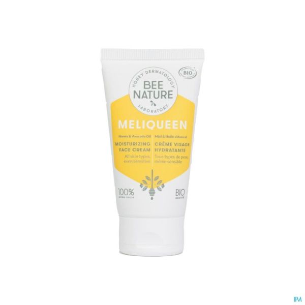 Bee Nature Crème Visage Hydratant Meliqueen 50ml